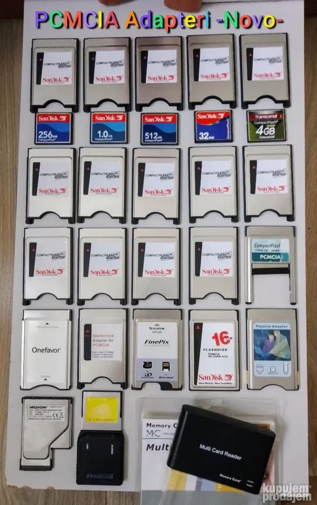 Compact Flash kartice za fotoaparate - Nove i Polovne -