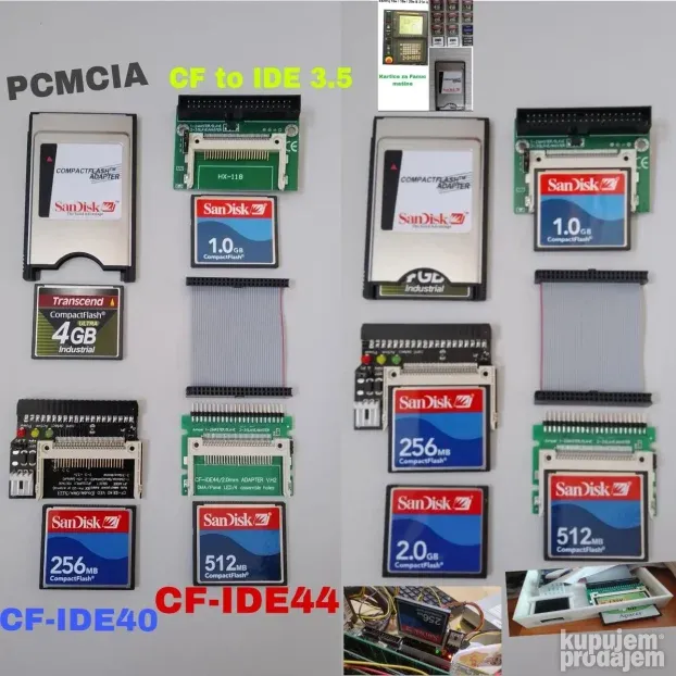 Compact Flash kartice za fotoaparate - Nove i Polovne -