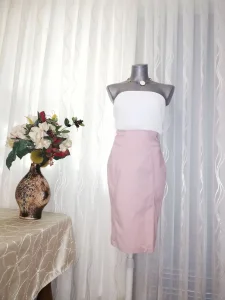 roze suknja AMISU vel.34