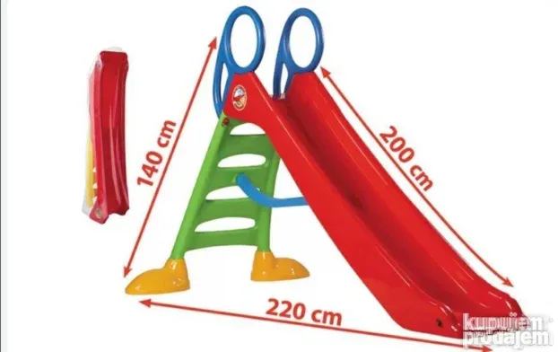 Veliki tobogan rozi DOHANY NOVO NOVO NOVO