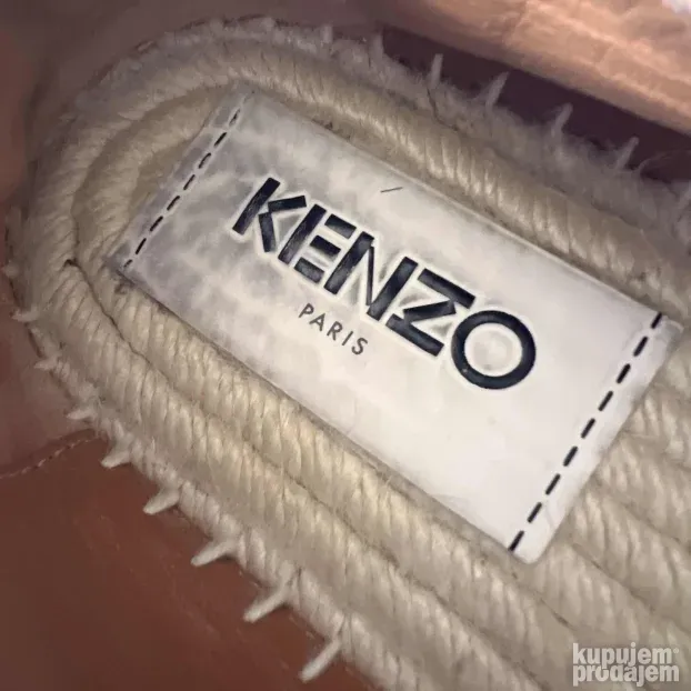 KENZO ORIGINAL zenske roze kozne mokasine 39 KAO NOVE