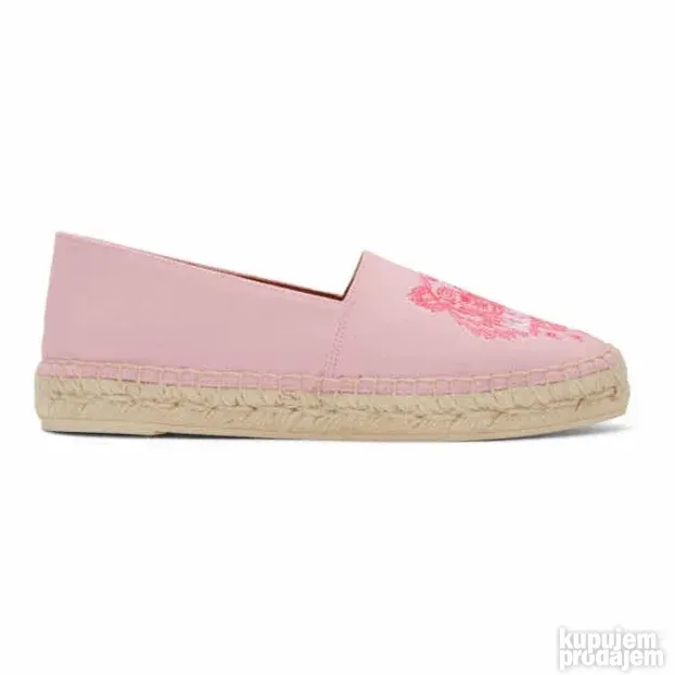 KENZO ORIGINAL zenske roze kozne mokasine 39 KAO NOVE