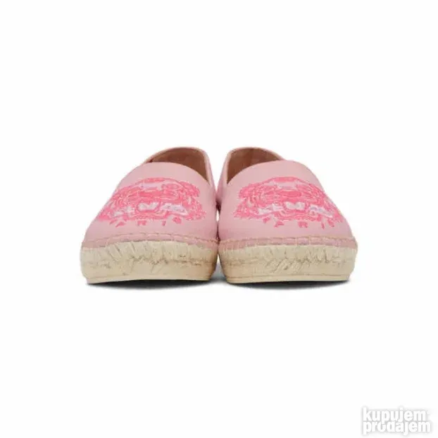 KENZO ORIGINAL zenske roze kozne mokasine 39 KAO NOVE