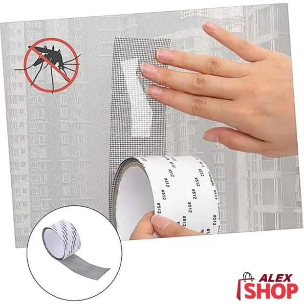 Samolepljiva traka za popravku mreže komarnika zavese