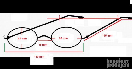 Laura di Borgia NIVO dioptrijski ram za naočare ORIGINAL