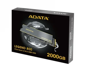 A-Data 2TB M.2 PCIe Gen 4 x4 LEGEND 800 ALEG-800-2000GCS