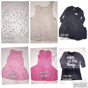 Haljinica br 62 74 80 86 92 98 110 116