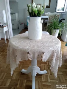 Stoljnjak heklani 124x80 cm