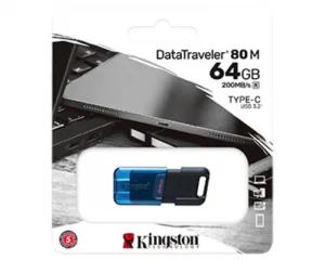 KINGSTON 64GB DataTraveler 80 M USB-C 3.2 flash DT80M/64GB