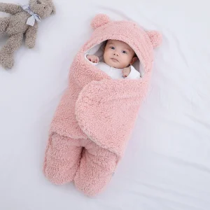 Mekana vreća za spavanje za bebe BabyBlanket Roze
