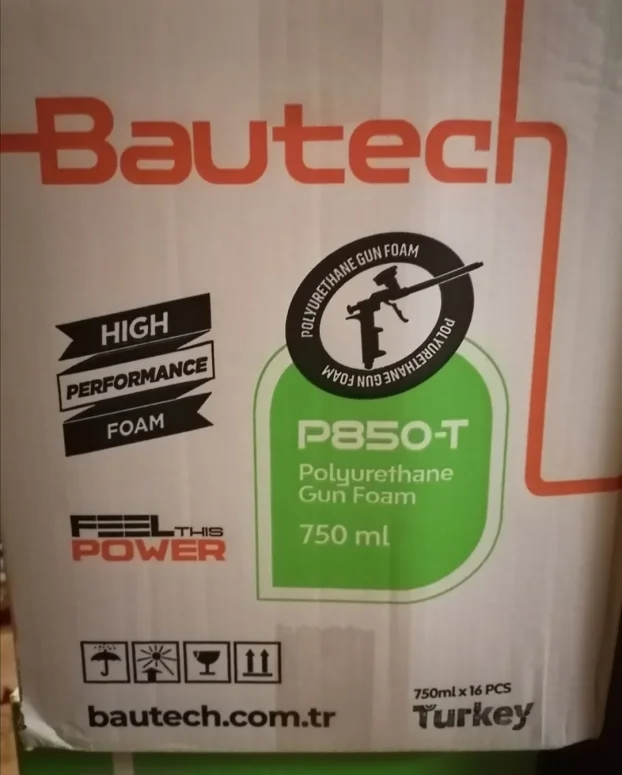 Pur pena Bautech 750 ml pištoljska