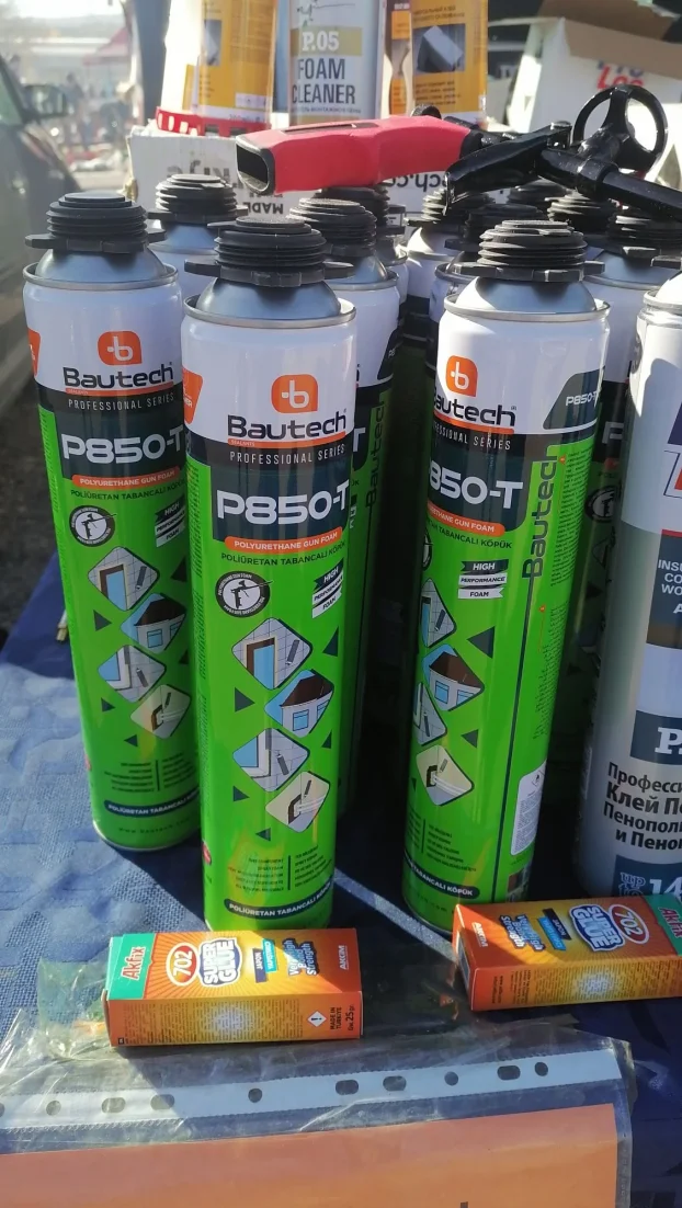 Pur pena Bautech 750 ml pištoljska