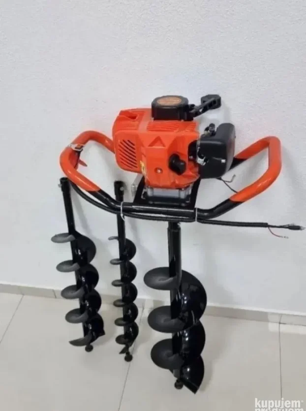 Busac za rupe sa tri burgije Lesnik