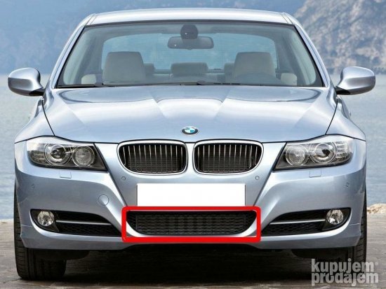 Centralna resetka u braniku BMW Serija 3 E90 2008-2011