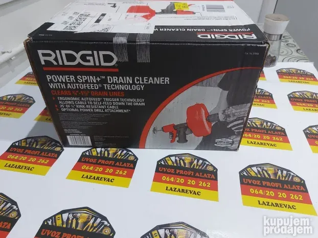 RIDGID rucna spirala za odgusenje odvoda