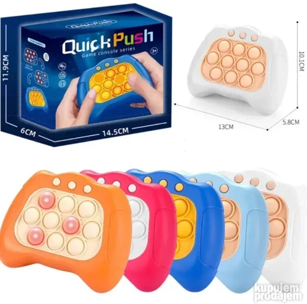 Popit Pop it igračka za decu Pop it konzola brzi prsti - KupujemProdajem