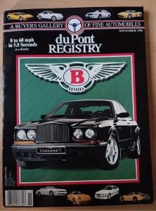 DuPont registry, november 1996