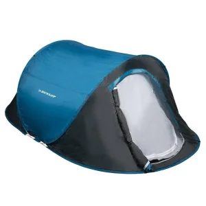 Dunlop Pop-up Tent 2 Personal Blue