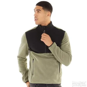 JACK & JONES Men's fleece jacket with half zipper - 2 boje