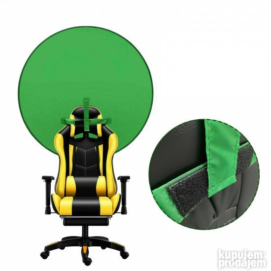 Green screen chroma key zelena pozadina za youtube, podcast