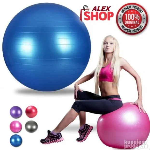Lopte za pilates, jogu, fitness, aerobik