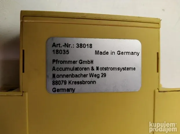 Mrežni kontroler PFROMMER 38018