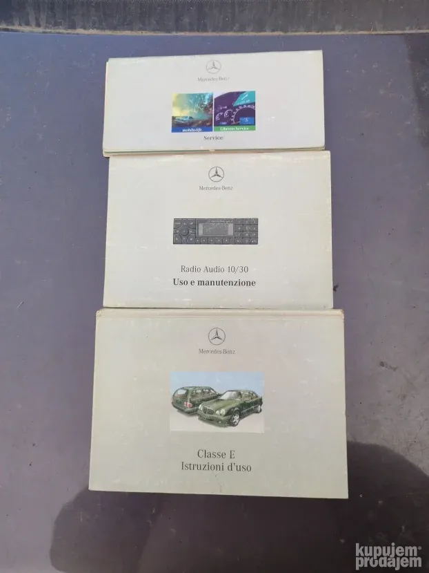 Mercedes W210 E klasa Uputstvo/servisna
