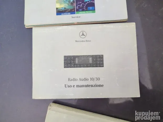 Mercedes W210 E klasa Uputstvo/servisna