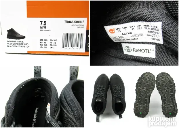 Timberland  čizme cipele vodootporne N6329