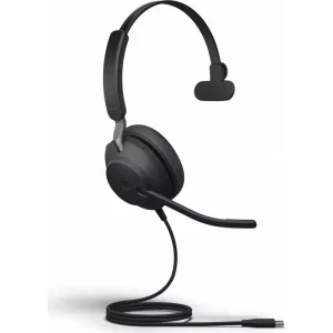Jabra Evolve2 40 SE USB-C UC Mono Black