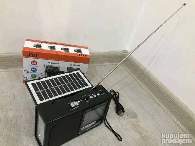radio bt SOLAR prenosivi