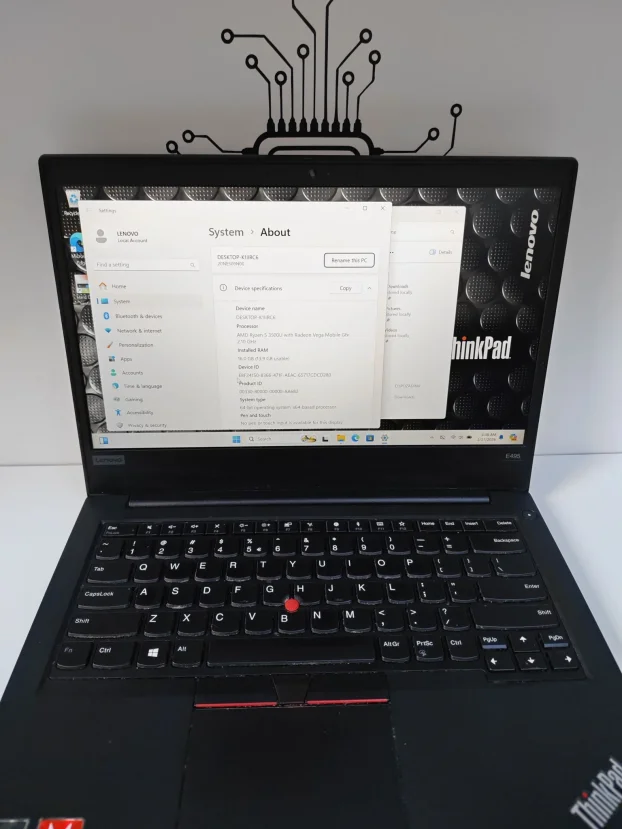 Lenovo Thinkpad E495 AMD Ryzen 5 3500U Radeon Vega-16g,Lenov