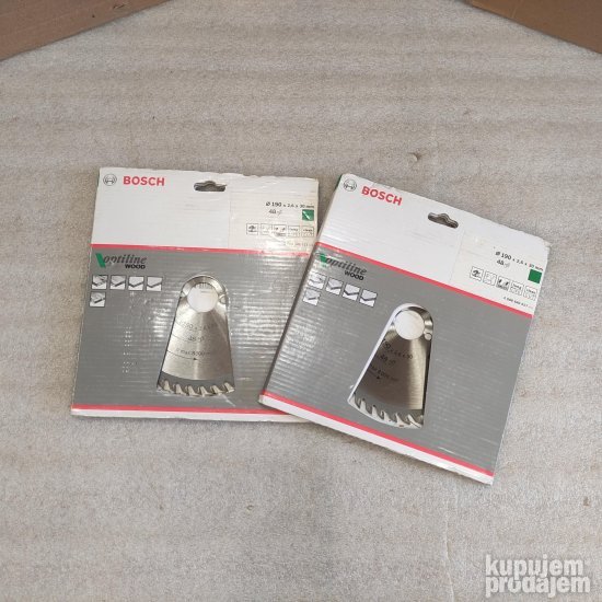 Bosch list kruzne testere za drvo 190mm