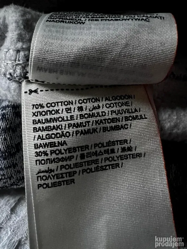 SUPERDRY ORIGINAL zenski sivi duks sa kapuljacom M KAO NOV