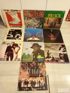 Lot EX YU gramofonskih ploča