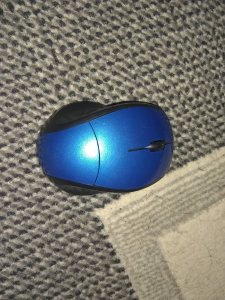 Mali plavi bežični miš