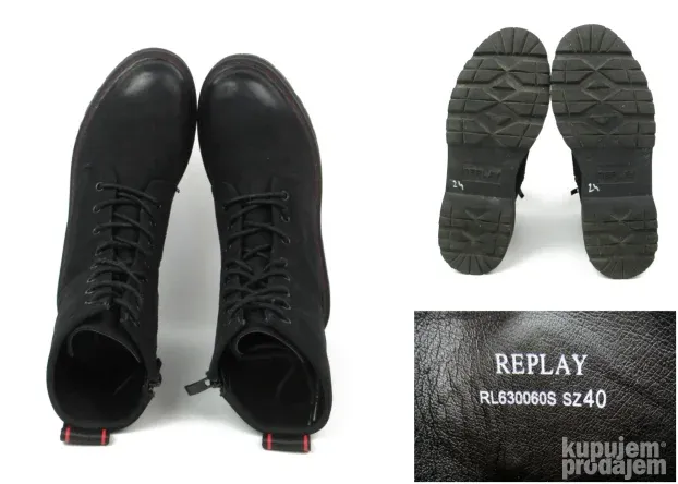 Replay čizme  platforma T3042