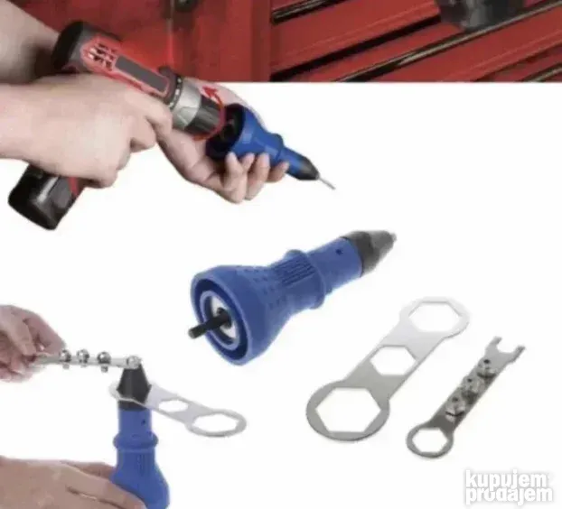 Adapter za Pop Nitne Dodatak za Busilicu Srafilicu
