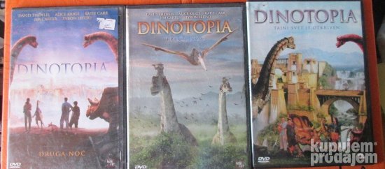 3 DVD Dinotopia