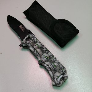 Noz BUCK Lovacki noz Buck preklopni Noz Skull