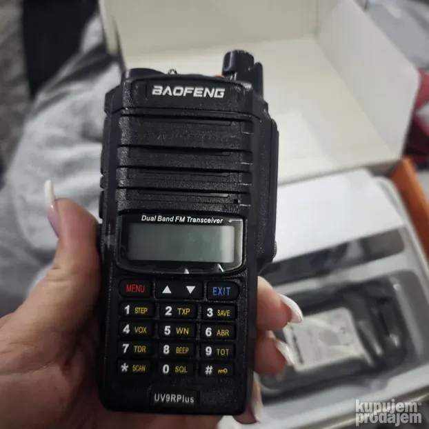 FM radio stanice BAOFENG  9R PLUS 18w VODOOTPORNE