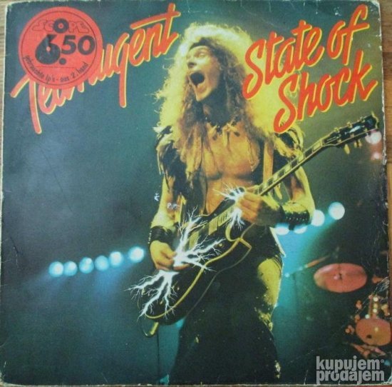 Ted Nugent-State of Shock Made in Europe LP (1979)