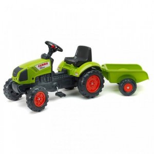 Traktor na pedale sa prikolicom Claas Falk