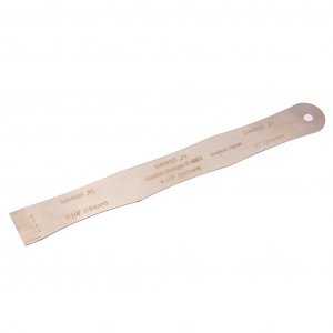 Radius lenjir za setup vrata gitare