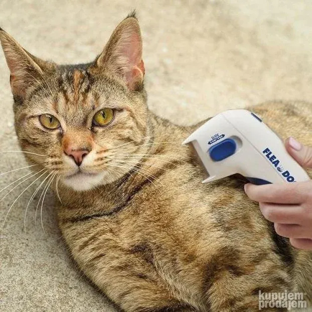 NOVO Flea Doctor Električni češalj protiv buva za ljubimce