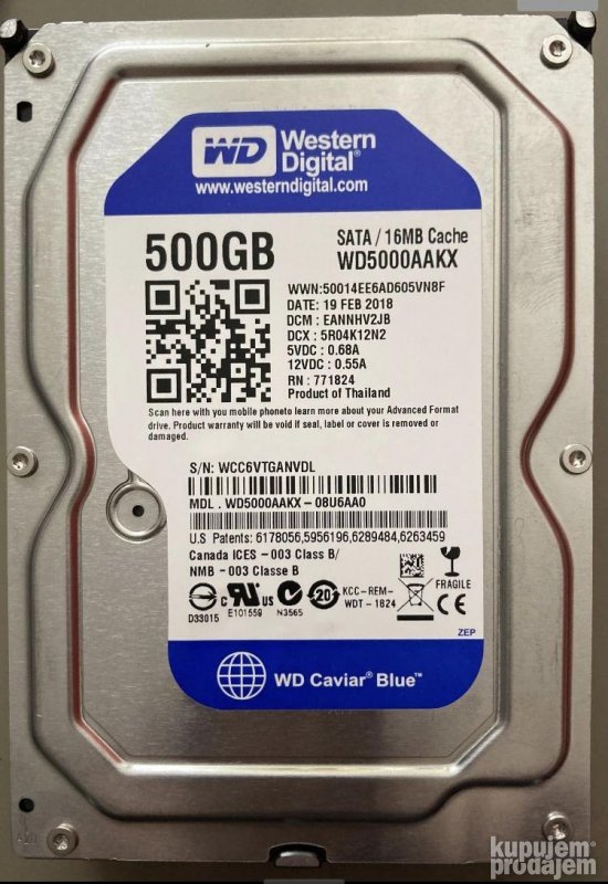500gb HARD DISK HDD WD HARD DISK hdd hard disk WD hard disk