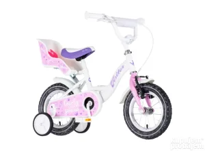 Dečiji bicikl Visitor Lovely lili bele boje 12" šif 15950