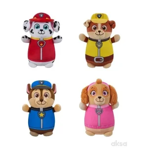 Squishmallows Plis Patrolne Šape 25CM Sort