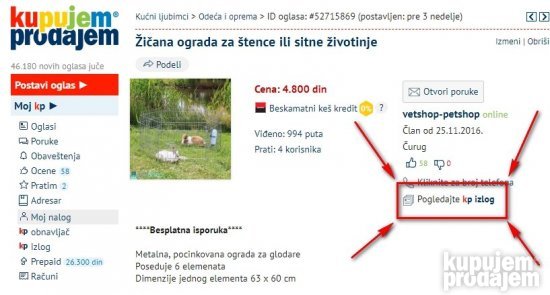 Futola za higijenske kese za pseći otpad 2x15kom