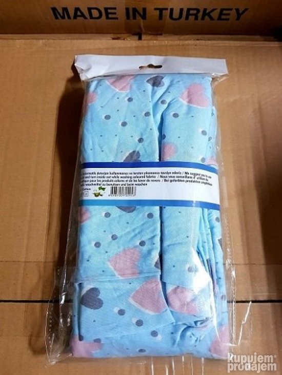 Navlaka za jastuk sa rajfešlusom 50x70 2 komada NOVO